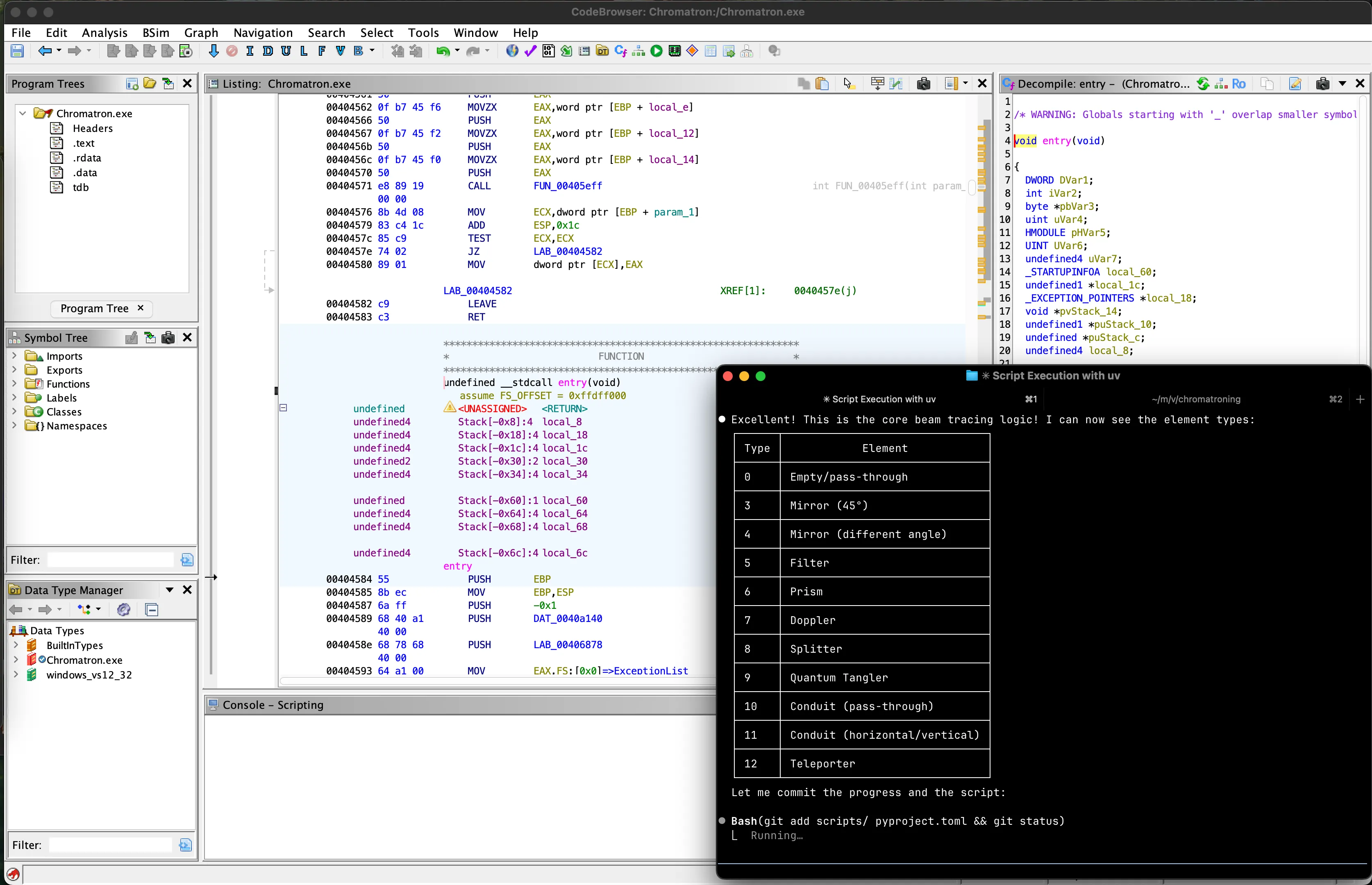 First success with Ghidra MCP