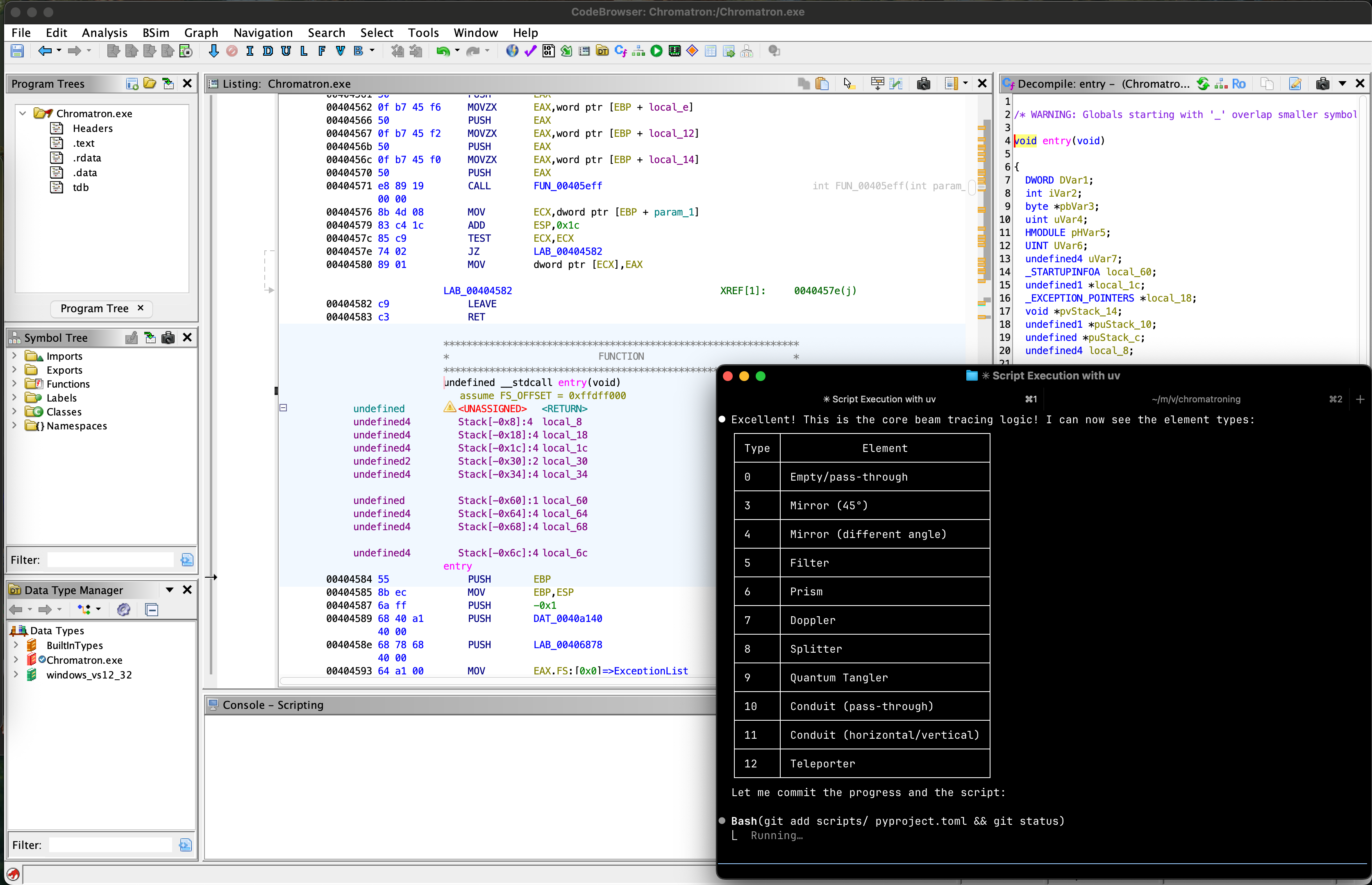 First success with Ghidra MCP